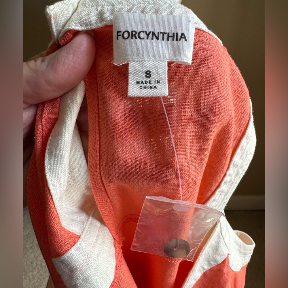 NWT Linen Blend Dress by For Cynthia - Picture 2 of 6